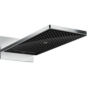 Hansgrohe Rainmaker Select 580 douche de tête 24001600 noir / chrome, 3jet, montage mural - Publicité