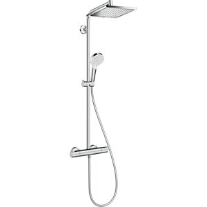 Hansgrohe Crometta E 240 1jet Colonne de douche thermostatique 27271000 24x24 cm, EcoSmart - Publicité Hansgrohe Crometta E 240 1jet Colonne de douche thermostatique 27271000 24x24 cm, EcoSmart - Publicité