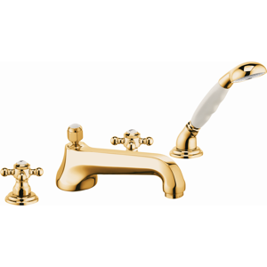 Kludi 1926 Mélangeur baignoire et douche or - Bath Filler and Shower Mixer - Publicité Kludi 1926 Mélangeur baignoire et douche or - Bath Filler and Shower Mixer - Publicité