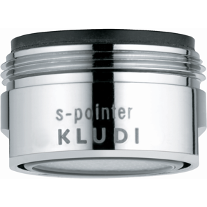 Kludi 7339005-00 Aérateur Chrome M24x1 - Accessoire de Robinet - Publicité Kludi 7339005-00 Aérateur Chrome M24x1 - Accessoire de Robinet - Publicité