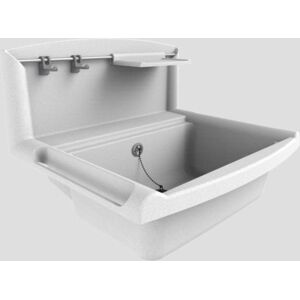 Eisenberg piscine fonctionnelle Sanit multiset 60005B60099 granit avec paroi arrière de protection contre les éclaboussures - Publicité Eisenberg piscine fonctionnelle Sanit multiset 60005B60099 granit avec paroi arrière de protection contre les éclaboussures - Publicité