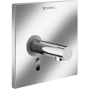 Schell Linus match2 019392899 face avant Inox , avec bec de 230 mm, Sensor , eau froide, fonctionnement sur batterie - Publicité Schell Linus match2 019392899 face avant Inox , avec bec de 230 mm, Sensor , eau froide, fonctionnement sur batterie - Publicité