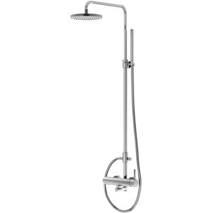 Système de douche Série 100 - Chrome, à pluie et à main - Publicité Système de douche Série 100 - Chrome, à pluie et à main - Publicité