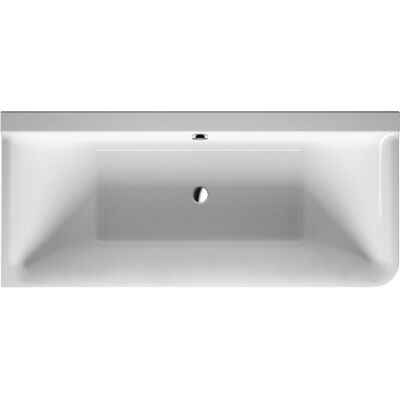Duravit P3 Baignoire d'angle en acrylique 180x80cm - 2 Places - Blanc - Publicité Duravit P3 Baignoire d'angle en acrylique 180x80cm - 2 Places - Blanc - Publicité