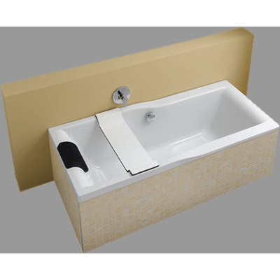 Coussin de bain noir Bette - Coussin pour BettePlan - Publicité Coussin de bain noir Bette - Coussin pour BettePlan - Publicité