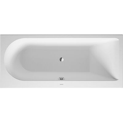 Baignoire rectangulaire Duravit Darling - Dos à droite - 120L - Publicité Baignoire rectangulaire Duravit Darling - Dos à droite - 120L - Publicité