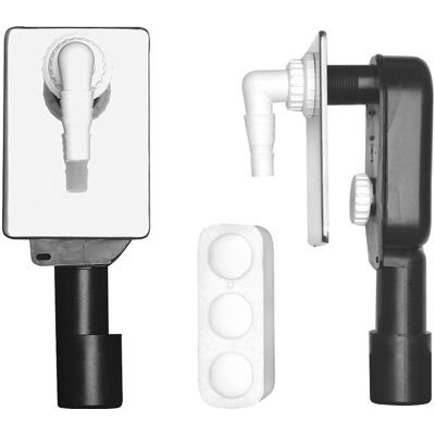 ASW Siphon 100894 - Drain - Inox - Publicité ASW Siphon 100894 - Drain - Inox - Publicité