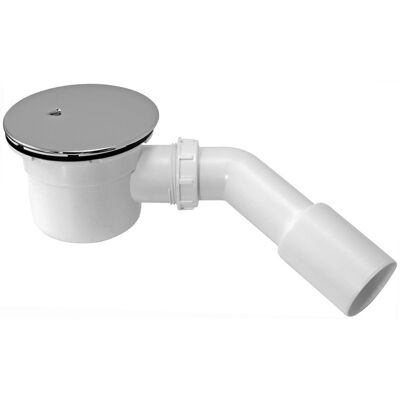 Garniture de drainage de douche ASW 90mm Couvercle chromé - Publicité Garniture de drainage de douche ASW 90mm Couvercle chromé - Publicité