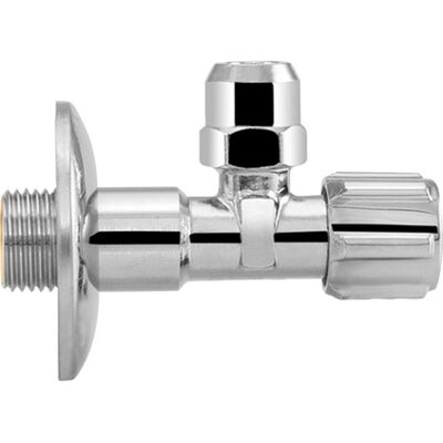 Vanne d'angle longue ASW - Laiton, 1/2" x 10 mm - Publicité Vanne d'angle longue ASW - Laiton, 1/2" x 10 mm - Publicité