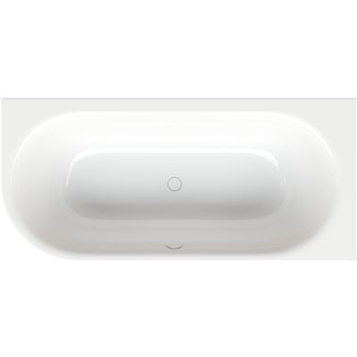 Bette Lux Oval V Silhouette - Baignoire d'angle 185x85x45cm - Publicité Bette Lux Oval V Silhouette - Baignoire d'angle 185x85x45cm - Publicité