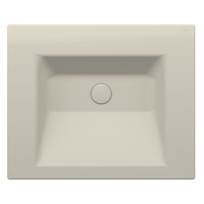 Bette Lavabo encastré BetteAqua A070-422 60x49,5cm, beige - Publicité Bette Lavabo encastré BetteAqua A070-422 60x49,5cm, beige - Publicité