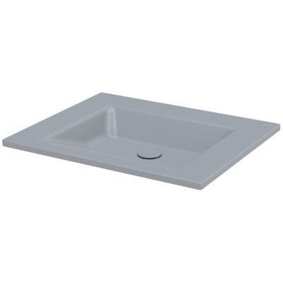 BetteAqua Lavabo en acier titane - 60x49,5cm - Résistant - Publicité BetteAqua Lavabo en acier titane - 60x49,5cm - Résistant - Publicité