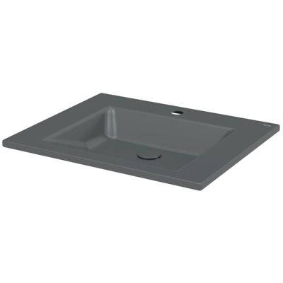 Bette Lavabo encastré BetteAqua A070-403HLW1 60x49,5cm, HLW1, fumé - Publicité Bette Lavabo encastré BetteAqua A070-403HLW1 60x49,5cm, HLW1, fumé - Publicité