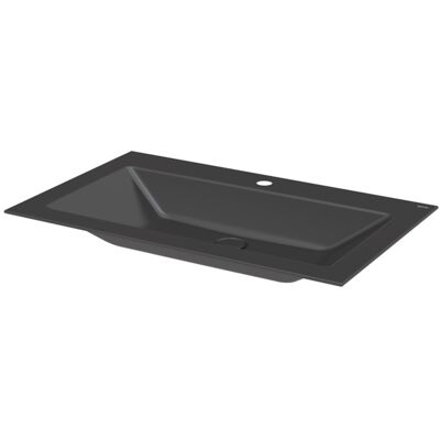 Bette Loft Vasque encastrée - 80x49.5x10cm - Anthracite - Publicité Bette Loft Vasque encastrée - 80x49.5x10cm - Anthracite - Publicité
