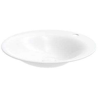 Lavabo Oval BetteLux - 50x50cm, Blanc, Sans Trop-plein - Publicité Lavabo Oval BetteLux - 50x50cm, Blanc, Sans Trop-plein - Publicité