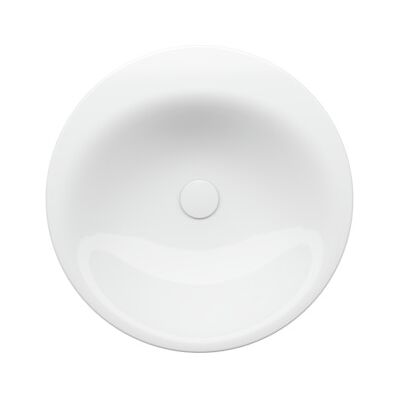 Vasque Encastrée Ovale BetteLux - Sans trou, 50x50cm, Blanc, GlasurPlus - Publicité Vasque Encastrée Ovale BetteLux - Sans trou, 50x50cm, Blanc, GlasurPlus - Publicité