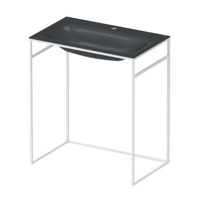 Lavabo encastré BetteLux Shape - 80x49,5cm, noir - Publicité Lavabo encastré BetteLux Shape - 80x49,5cm, noir - Publicité