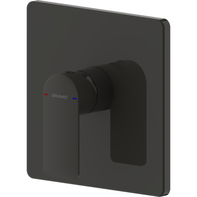 Ensemble complet Bravat Milano pour robinetterie de douche 3564069, mitigeur encastré monocommande, noir mat - Publicité Ensemble complet Bravat Milano pour robinetterie de douche 3564069, mitigeur encastré monocommande, noir mat - Publicité