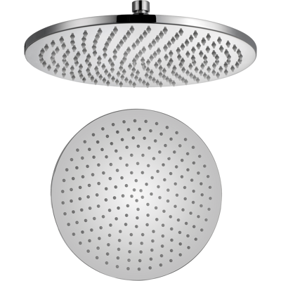 Pommeau de douche rond Bravat 3590892, chromé - Publicité Pommeau de douche rond Bravat 3590892, chromé - Publicité