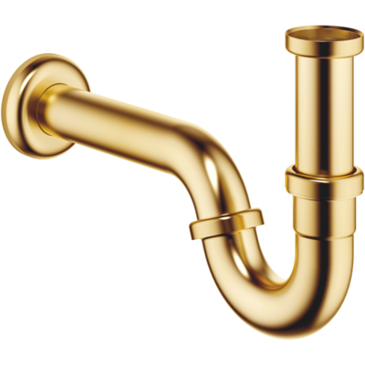 Dornbracht Modèle 10050970-28 Piège à Odeur en Laiton Brossé Bidet - Publicité Dornbracht Modèle 10050970-28 Piège à Odeur en Laiton Brossé Bidet - Publicité
