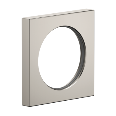 Rosette Dornbracht - 70x70mm - Série Neutre - Platine Mat - Publicité Rosette Dornbracht - 70x70mm - Série Neutre - Platine Mat - Publicité
