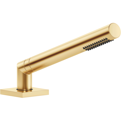 Ensemble de douche DORNBRACHT pour montage sur le bord de la baignoire - Laiton brossé - Publicité Ensemble de douche DORNBRACHT pour montage sur le bord de la baignoire - Laiton brossé - Publicité
