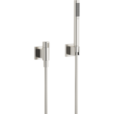 Ensemble de douche Dornbracht Platin Mat avec vanne et douchette - Publicité Ensemble de douche Dornbracht Platin Mat avec vanne et douchette - Publicité