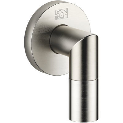 Coudier mural Dornbracht - Platine brossée - Sortie de douche 3/8" - Anti-reflux - Publicité Coudier mural Dornbracht - Platine brossée - Sortie de douche 3/8" - Anti-reflux - Publicité