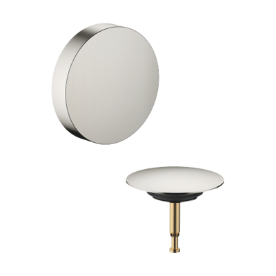 Dornbracht Modèle 36243970-06 - Raccord d'évacuation - Platine brossée - Publicité Dornbracht Modèle 36243970-06 - Raccord d'évacuation - Platine brossée - Publicité