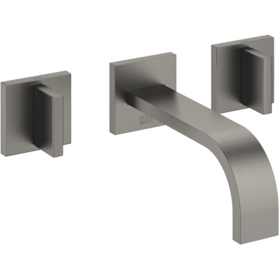 Dornbracht MEM Robinet mural pour lavabo - 170mm, Dark Platinum - Publicité Dornbracht MEM Robinet mural pour lavabo - 170mm, Dark Platinum - Publicité