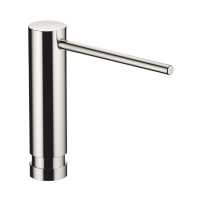 Dornbracht Distributeur 82424970-08 - Distributeur de savon sans rosette, saillie 124mm, platine - Publicité Dornbracht Distributeur 82424970-08 - Distributeur de savon sans rosette, saillie 124mm, platine - Publicité