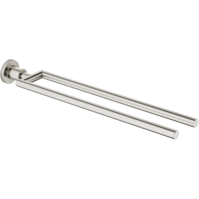 Dornbracht Tara Porte-serviettes - Ensemble de 2 pièces - Acier rigide - Accessoire salle de bain - Publicité Dornbracht Tara Porte-serviettes - Ensemble de 2 pièces - Acier rigide - Accessoire salle de bain - Publicité