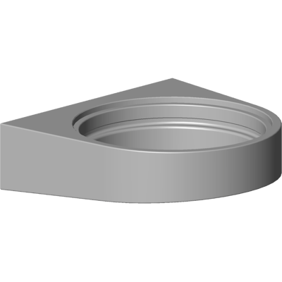 Dornbracht 081784505-00 Support mural verre Chrome - Support mural - Publicité Dornbracht 081784505-00 Support mural verre Chrome - Support mural - Publicité