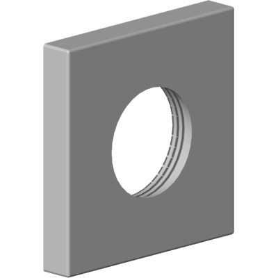 Dornbracht Rosette M33 - Platine Brossée - Rosette - Publicité Dornbracht Rosette M33 - Platine Brossée - Rosette - Publicité