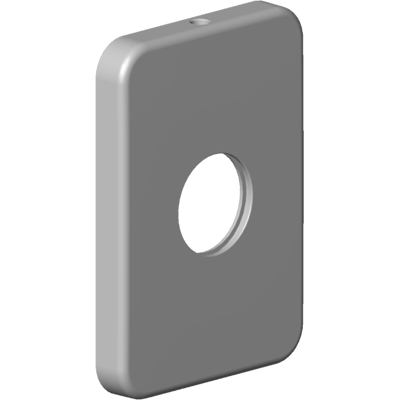 Rosace Dornbracht - 092771004-00 78x55x8.5 mm - Rosace - Publicité Rosace Dornbracht - 092771004-00 78x55x8.5 mm - Rosace - Publicité