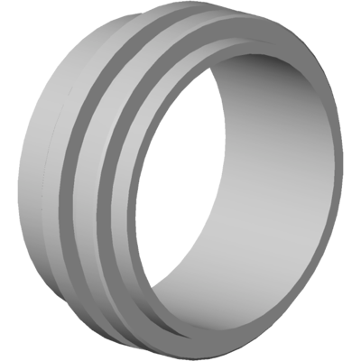 Anneau en nickel brossé Dornbracht - Anneau - 40x40x20 mm - Publicité Anneau en nickel brossé Dornbracht - Anneau - 40x40x20 mm - Publicité