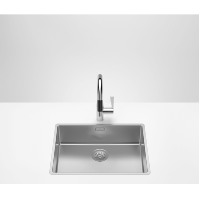Évier de cuisine Dornbracht - 38551003-85 - Acier inoxydable poli, 550x400 mm, pour meubles de 600 mm - Publicité Évier de cuisine Dornbracht - 38551003-85 - Acier inoxydable poli, 550x400 mm, pour meubles de 600 mm - Publicité