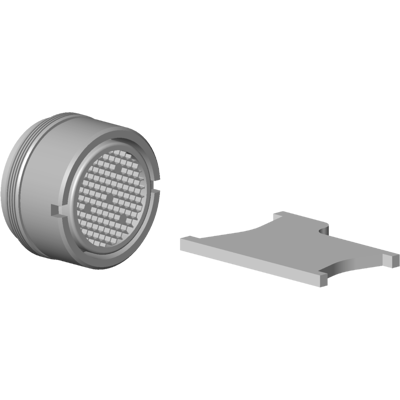 Dornbracht M24x1 Platine Foncé Jet Laminaire - AERATOR - Publicité Dornbracht M24x1 Platine Foncé Jet Laminaire - AERATOR - Publicité