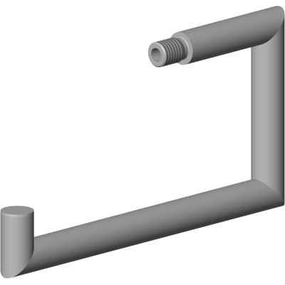Dornbracht - Modèle 90282262600 - Pièce de plomberie - Chrome - Publicité Dornbracht - Modèle 90282262600 - Pièce de plomberie - Chrome - Publicité