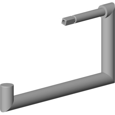 Dornbracht - Support pour papier - Chrome - Publicité Dornbracht - Support pour papier - Chrome - Publicité