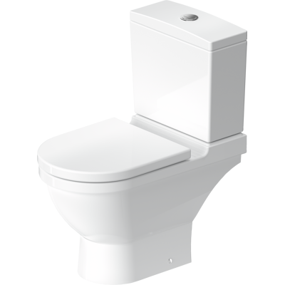 Toilette Duravit Starck 3 - Blanc, 6L, Sur Sol, Rince Fermé - Publicité Toilette Duravit Starck 3 - Blanc, 6L, Sur Sol, Rince Fermé - Publicité