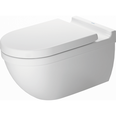 Duravit Starck 3 WC Suspendu - Murale, Blanc, Wondergliss - Toilette - Publicité Duravit Starck 3 WC Suspendu - Murale, Blanc, Wondergliss - Toilette - Publicité