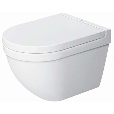 Duravit Starck 3 mural à Starck 3 creux WC 2227092000 Compact WC , blanc, HygieneGlaze - Publicité Duravit Starck 3 mural à Starck 3 creux WC 2227092000 Compact WC , blanc, HygieneGlaze - Publicité