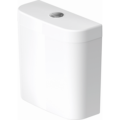 Réservoir wc Duravit Happy D.2 - Double chasse, 6/3L, Blanc - Publicité Réservoir wc Duravit Happy D.2 - Double chasse, 6/3L, Blanc - Publicité