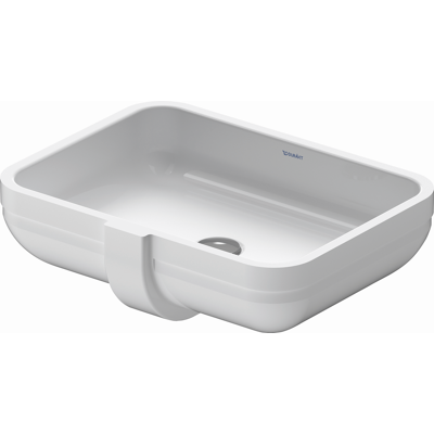 Lavabo encastré Duravit Happy D.2 - Sans trou pour robinet - Publicité Lavabo encastré Duravit Happy D.2 - Sans trou pour robinet - Publicité