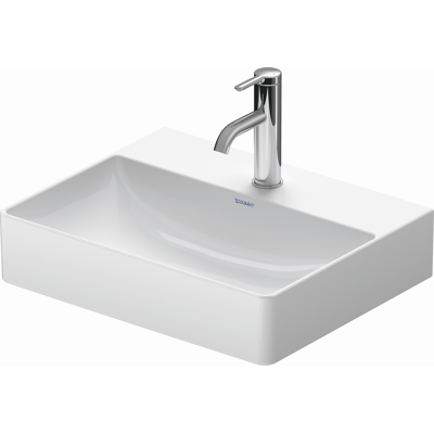 Duravit DuraSquare Lavabo mural 50x40cm - Blanc - Lavabo - Publicité Duravit DuraSquare Lavabo mural 50x40cm - Blanc - Lavabo - Publicité