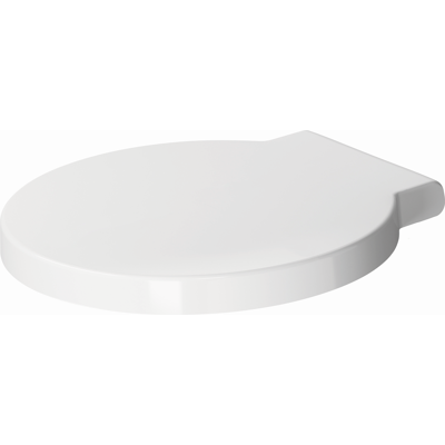 Assise WC Duravit Starck 1 Charnières en acier inoxydable - Blanc - Publicité Assise WC Duravit Starck 1 Charnières en acier inoxydable - Blanc - Publicité