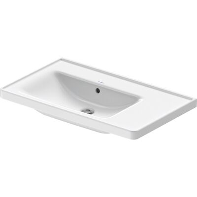 Lavabo Duravit D-Neo - Rectangulaire, 800x480mm, À fixer au mur - Publicité Lavabo Duravit D-Neo - Rectangulaire, 800x480mm, À fixer au mur - Publicité
