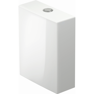 Réservoir WC Duravit Starck 2 - Blanc - 6/3L Double chasse - Publicité Réservoir WC Duravit Starck 2 - Blanc - 6/3L Double chasse - Publicité