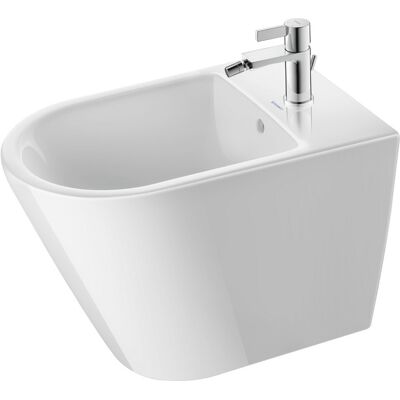 Bidet Duravit D-Neo - 370x650mm - Blanc - Sur pied - Publicité Bidet Duravit D-Neo - 370x650mm - Blanc - Sur pied - Publicité